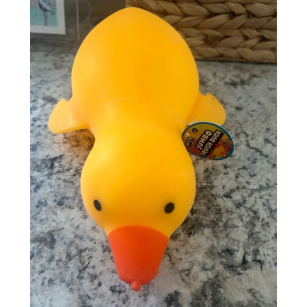 Irre-sqish-tible Yellow Rubber Duck Squishie!